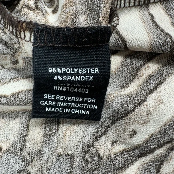 Stylish Animal Print Long Sleeve Top - Picture 6 of 8